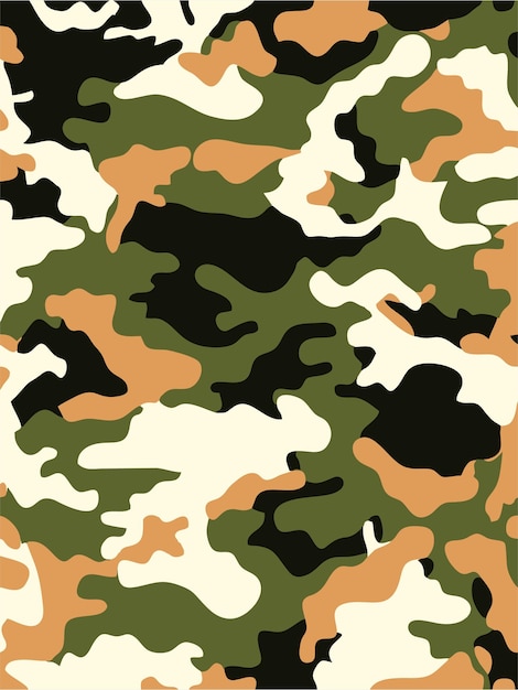 Vector fondo de patrón de camuflaje para el ejército