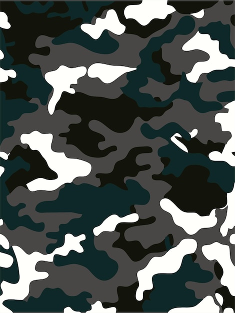 Vector fondo de patrón de camuflaje para el ejército