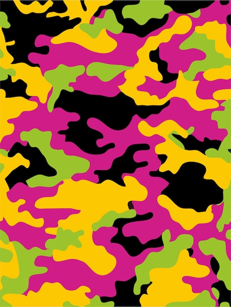 Vector fondo de patrón de camuflaje para el ejército