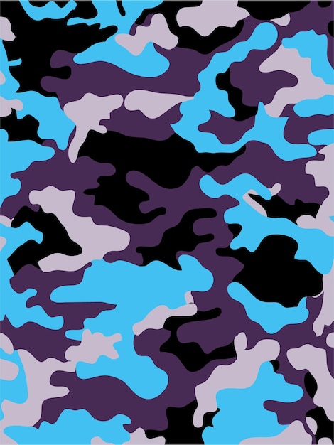 Vector fondo de patrón de camuflaje para el ejército