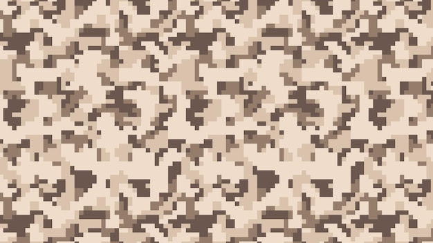 Fondo de patrón de camuflaje de píxeles militares y militares