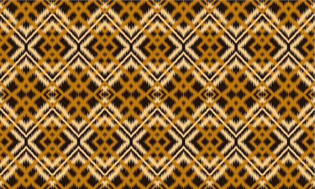 Fondo de patrón de chevron ikat étnico abstracto. ,alfombra,papel tapiz,ropa,envoltura,Batik,tela,Ilustración vectorial.estilo de bordado.