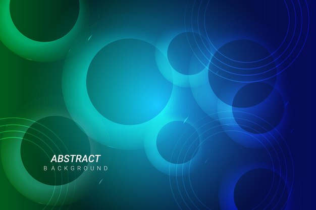 Fondo de patrón circular geométrico abstracto