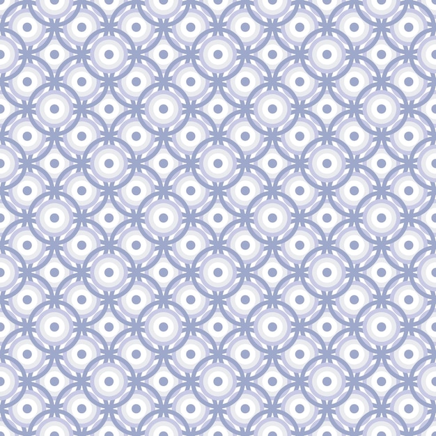 Fondo de patrón de círculo de forma abstracta