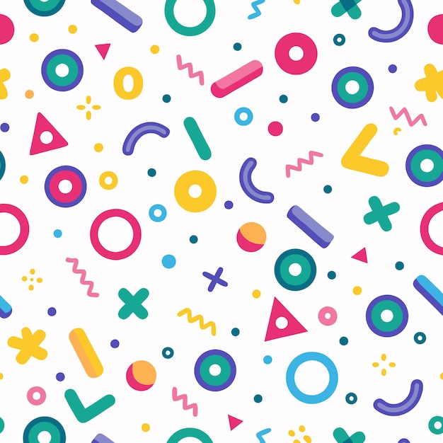 fondo de patrón colorido diseño minimalista