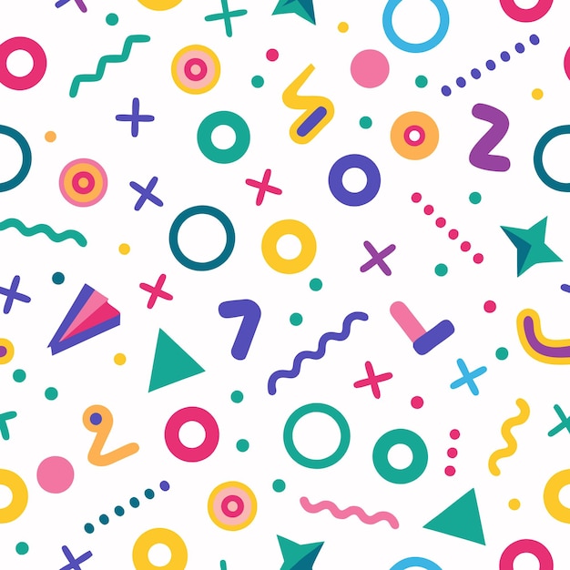 fondo de patrón colorido diseño minimalista
