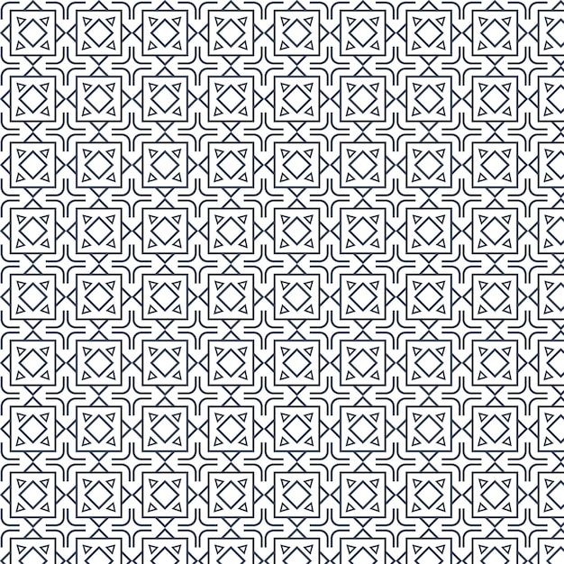Fondo de patrón sin costura geométrico abstracto en forma vectorial