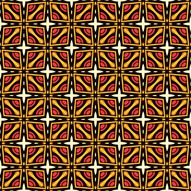 Fondo de patrón sin costuras abstracto y colorido