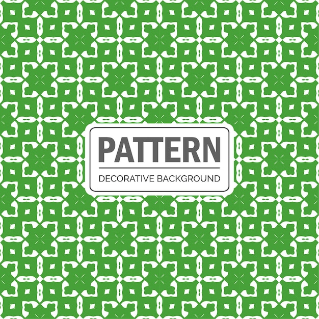Fondo de patrón sin costuras abstracto verde