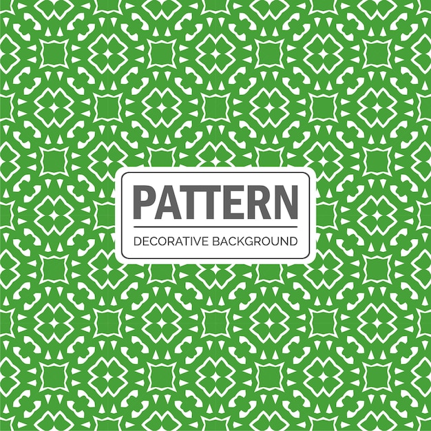 Fondo de patrón sin costuras abstracto verde