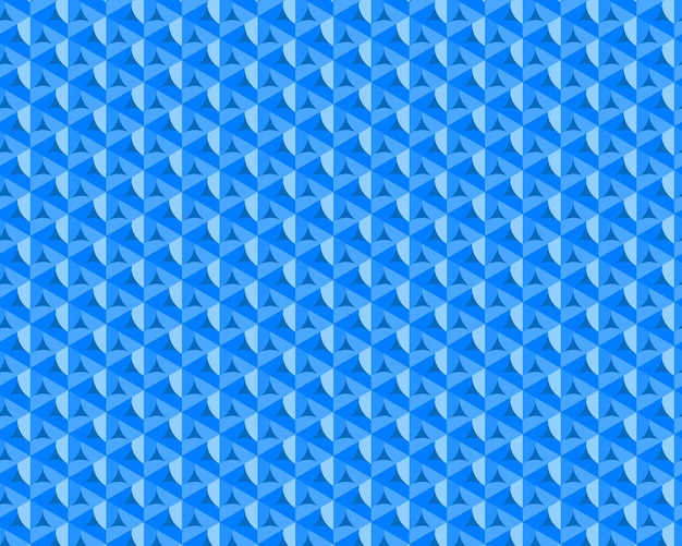 Vector fondo de patrón sin costuras azul abstracto