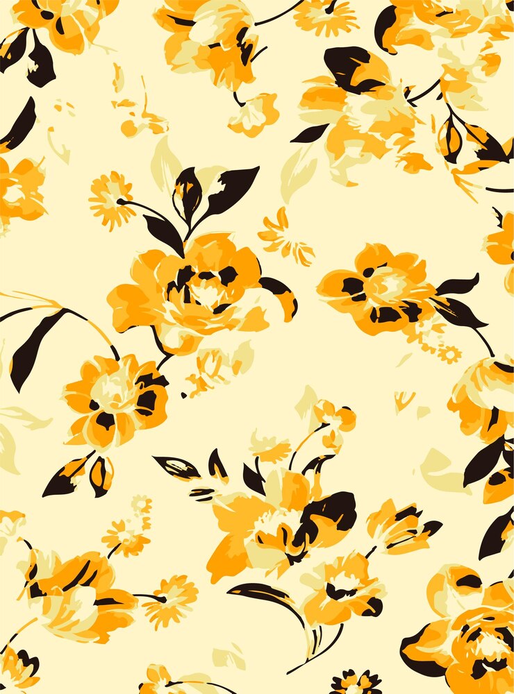 Fondo de patrón sin costuras con una colección de ilustraciones botánicas antiguas con flores