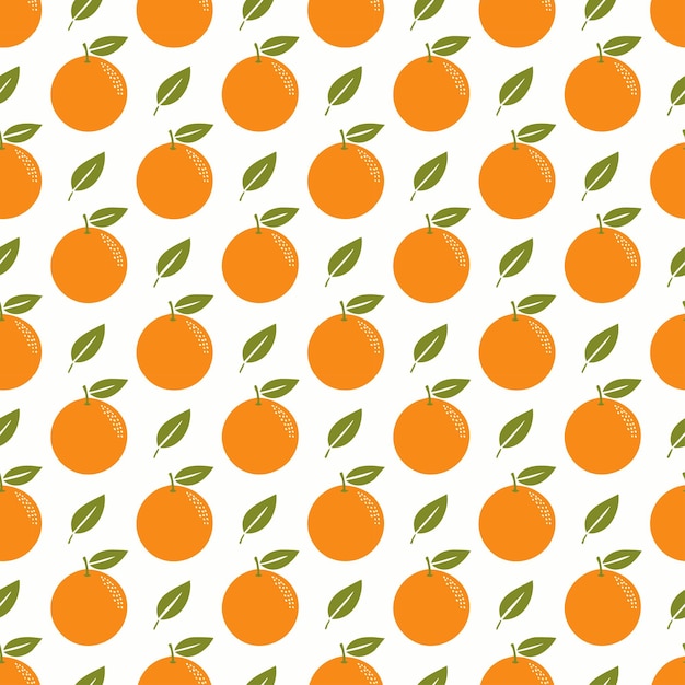 Fondo con patrón sin costuras de color naranja