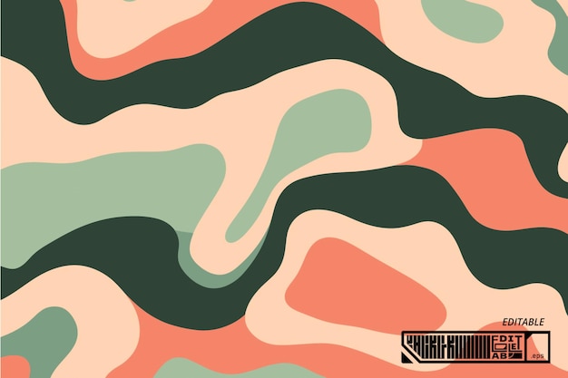 Fondo de patrón sin costuras de colores abstractos Diseño moderno y creativo