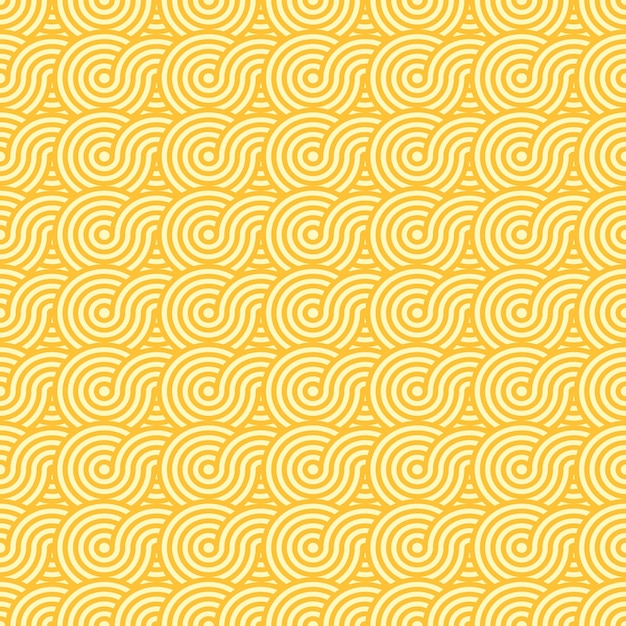 El fondo del patrón sin costuras de los fideos de ramen asiáticos