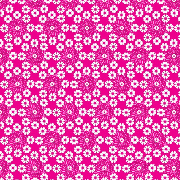 Fondo con patrón sin costuras de flores fondo de textura elegante
