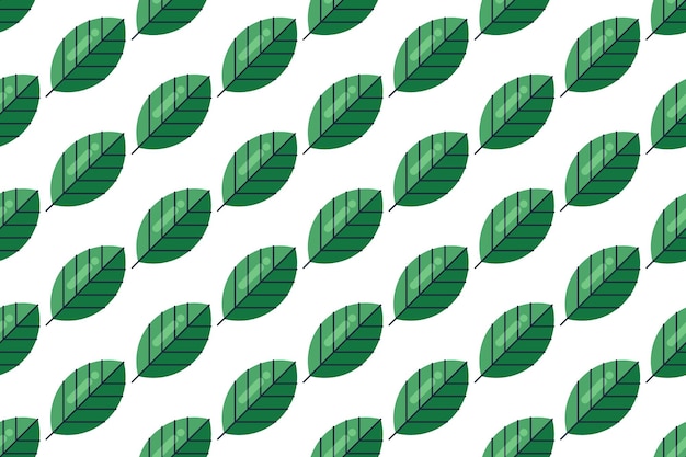 Fondo con patrón sin costuras de hoja plana