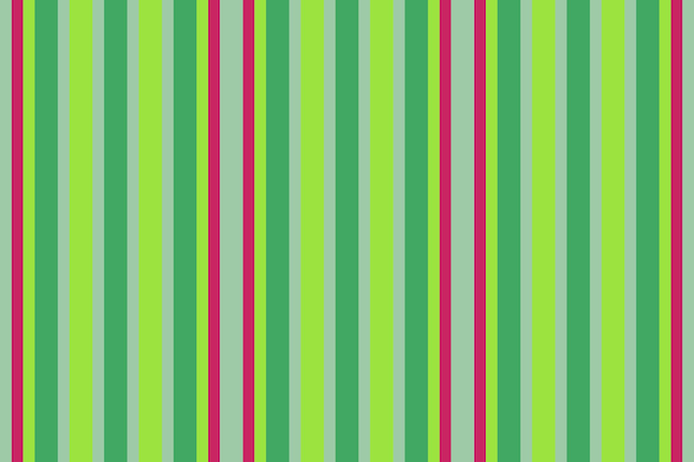 Fondo de patrón sin costuras de textil de tiras de textura con un vector de líneas de tela vertical en colores verde y pastel