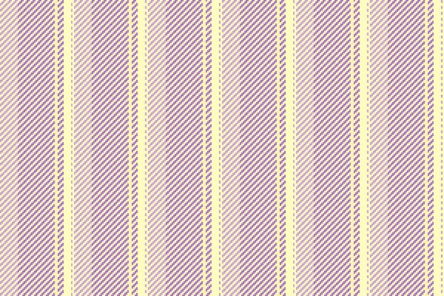 Fondo de patrón sin costuras de vector de tela de textura con líneas verticales de rayas textiles