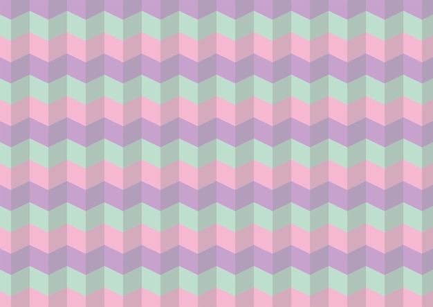 fondo de patrón sin costuras de zigzag colorido