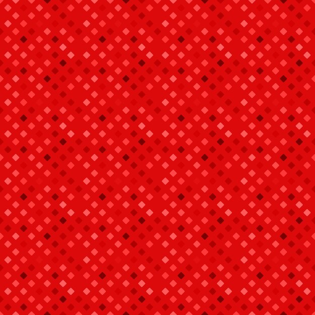 Fondo de patrón cuadrado diagonal rojo oscuro abstracto