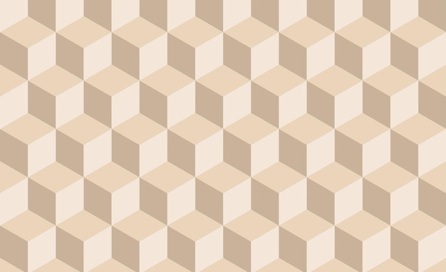 Fondo de patrón de cubo 3d abstracto