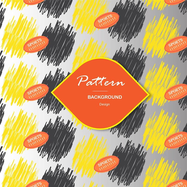 Fondo de patrón de deportes