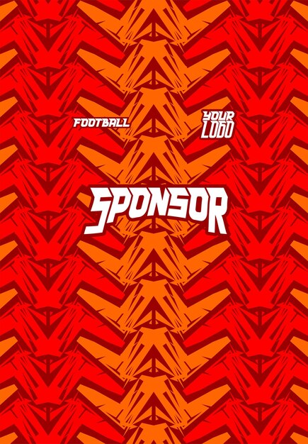 fondo patrón Diseño de camisa deportiva listo para imprimir camisa de fútbol de voleibol para sublimación