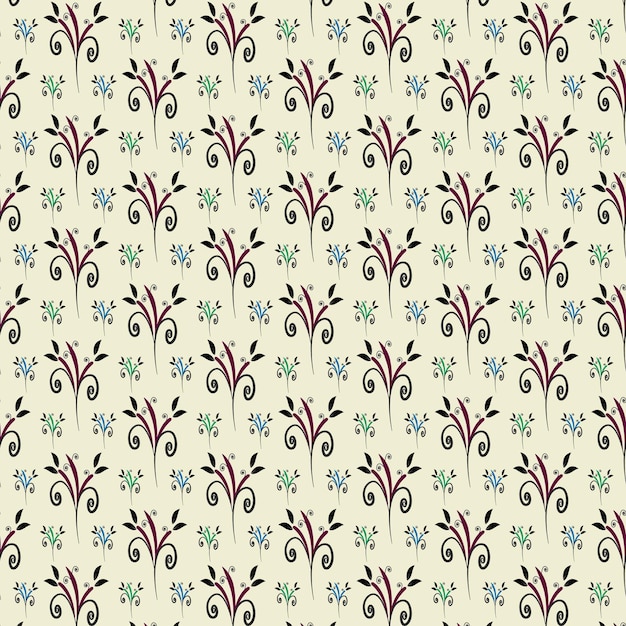Fondo de patrón elegante colorido de vector libre