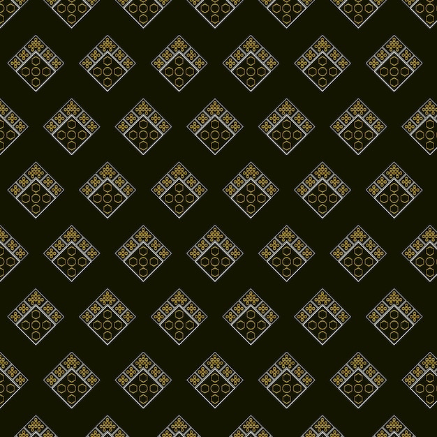 Fondo de patrón de elemento abstracto dibujado a mano con estilo de vector libre
