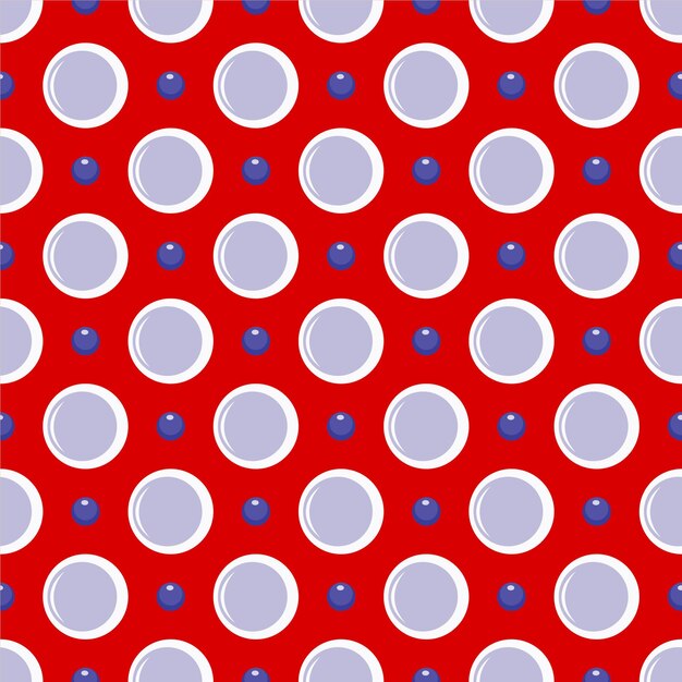 Fondo de patrón de elementos de feliz Navidad