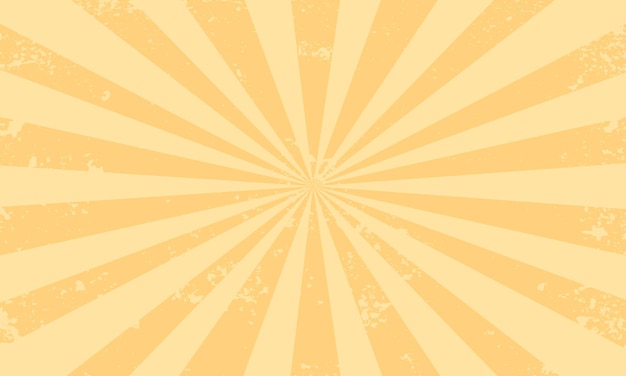 Fondo con patrón de estallido de sol naranja