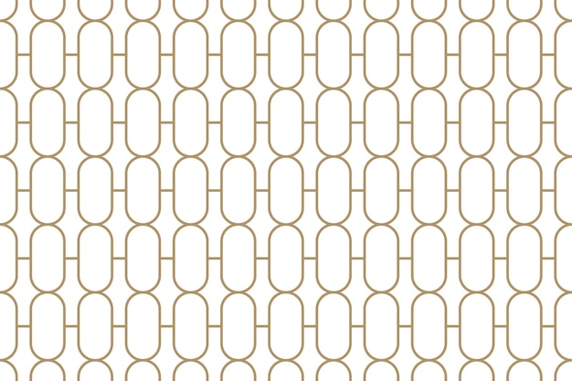 El fondo del patrón de estilo Gold Chainlink