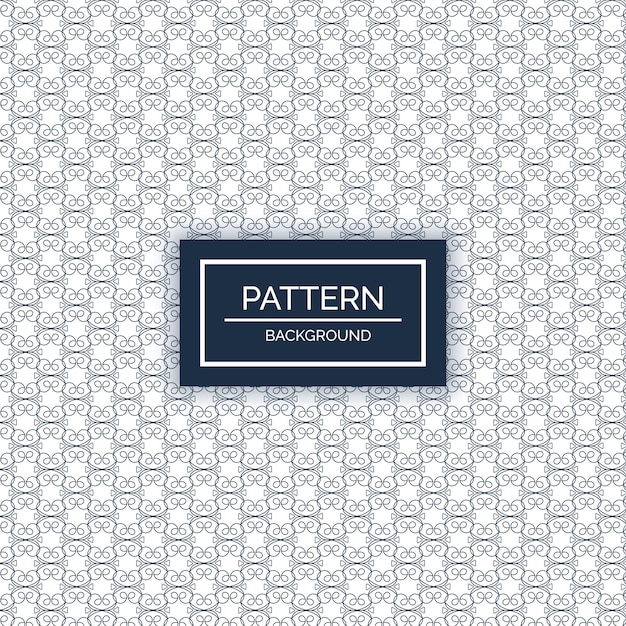 Fondo de patrón de estilo islámico creativo
