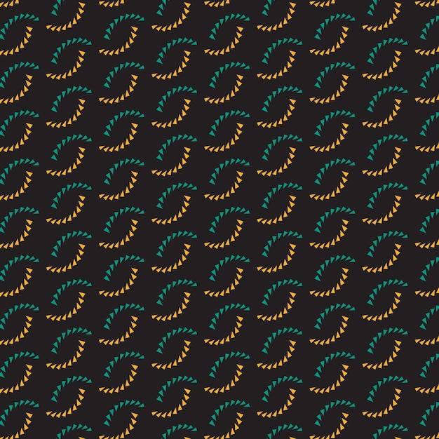 Fondo de patrón con estilo de vector libre