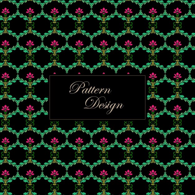 fondo con patrón de flor