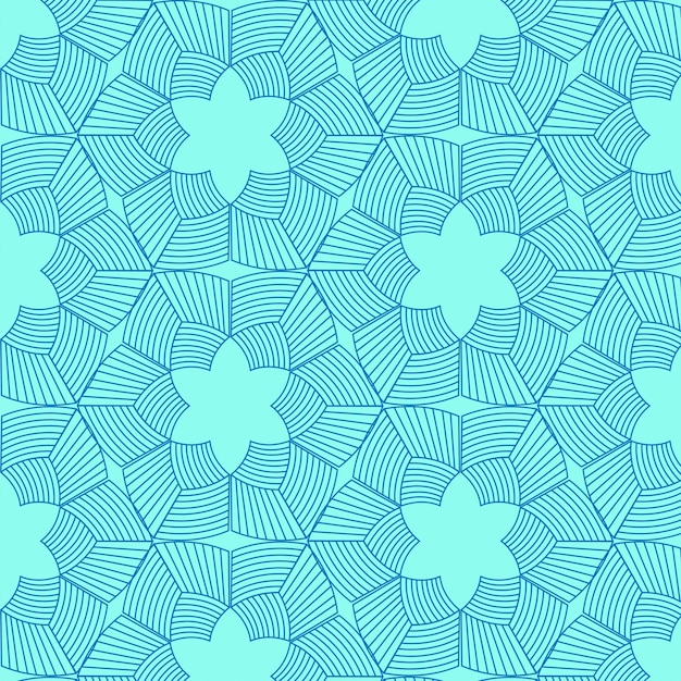 El fondo del patrón floral abstracto el patrón de lujo la ilustración vectorial elegante