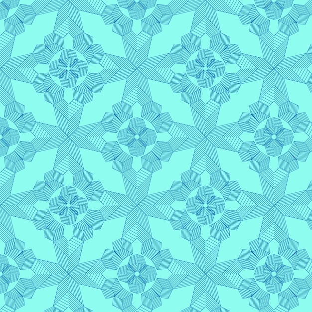 El fondo del patrón floral abstracto el patrón de lujo la ilustración vectorial elegante