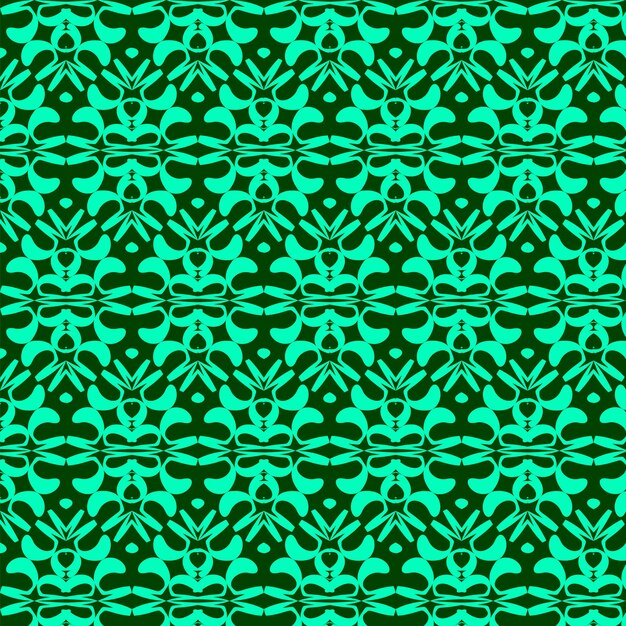 El fondo del patrón floral abstracto el patrón de lujo la ilustración vectorial elegante