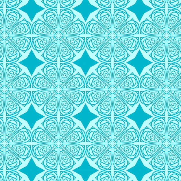 El fondo del patrón floral abstracto el patrón de lujo la ilustración vectorial elegante