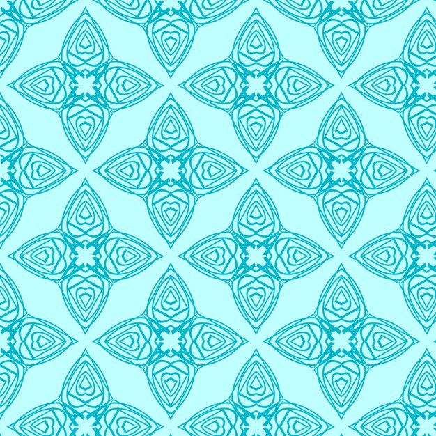 El fondo del patrón floral abstracto el patrón de lujo la ilustración vectorial elegante