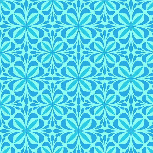 El fondo del patrón floral abstracto el patrón de lujo la ilustración vectorial elegante
