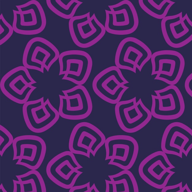 El fondo del patrón floral abstracto el patrón de lujo la ilustración vectorial elegante