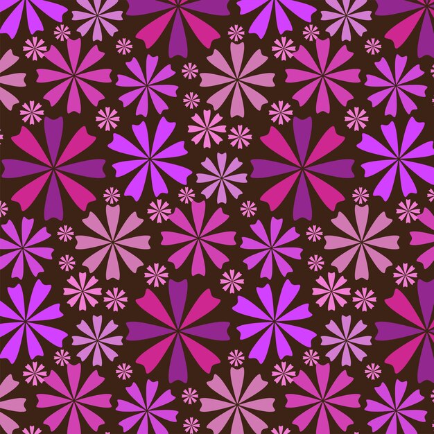 El fondo del patrón floral abstracto el patrón de lujo la ilustración vectorial elegante