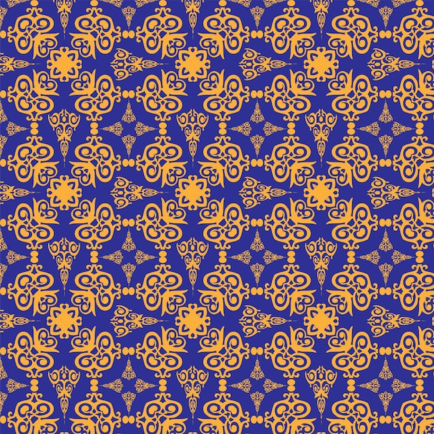 El fondo del patrón floral abstracto el patrón de lujo la ilustración vectorial elegante