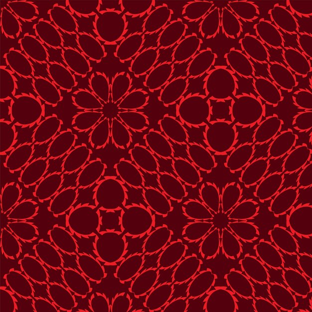 El fondo del patrón floral abstracto el patrón de lujo la ilustración vectorial elegante