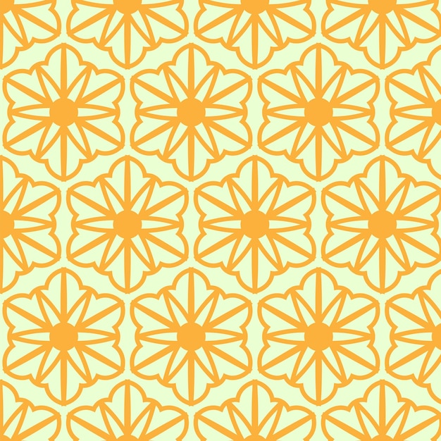 El fondo del patrón floral abstracto el patrón de lujo la ilustración vectorial elegante