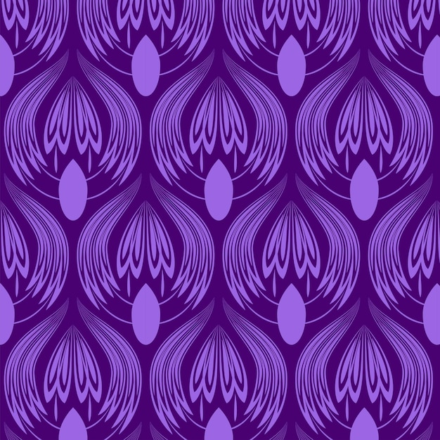 El fondo del patrón floral abstracto el patrón de lujo la ilustración vectorial elegante