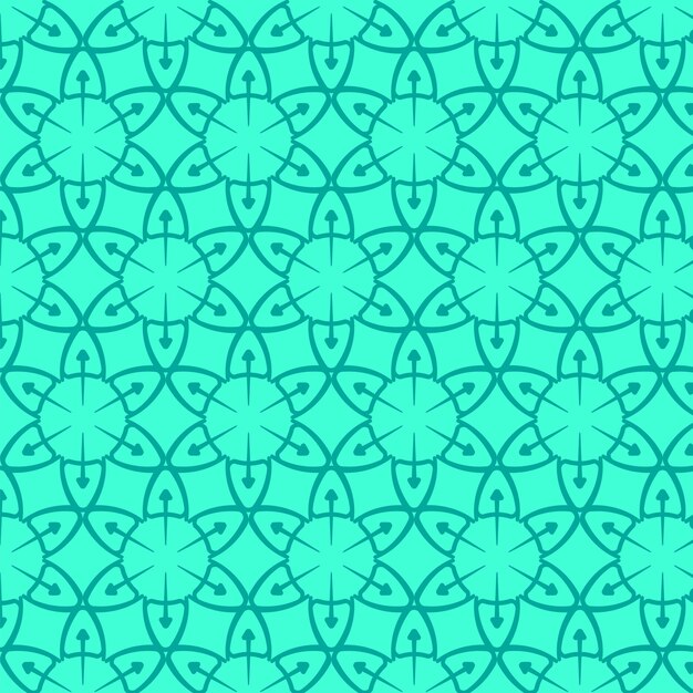 El fondo del patrón floral abstracto el patrón de lujo la ilustración vectorial elegante