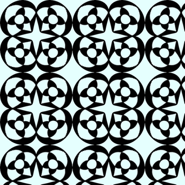El fondo del patrón floral abstracto el patrón de lujo la ilustración vectorial elegante